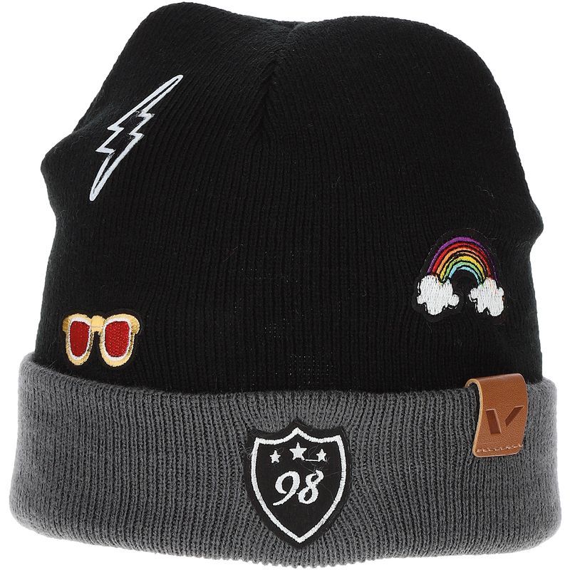 cap viking Tobi black grey