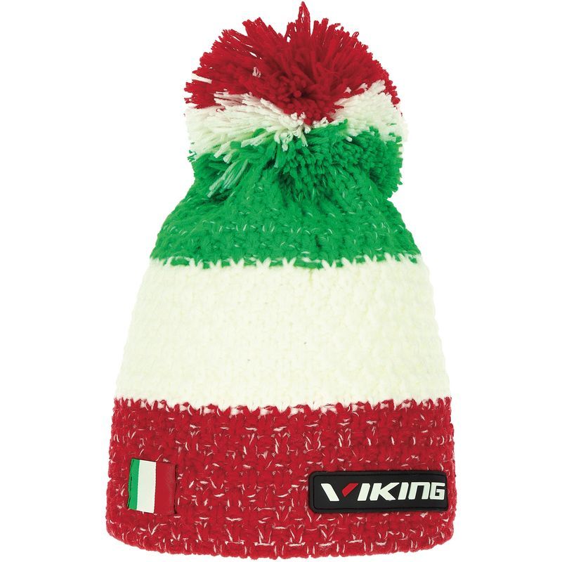 cap viking Cornet red white green