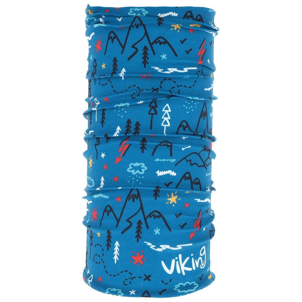children's scarf viking 0258 Regular Kids blue