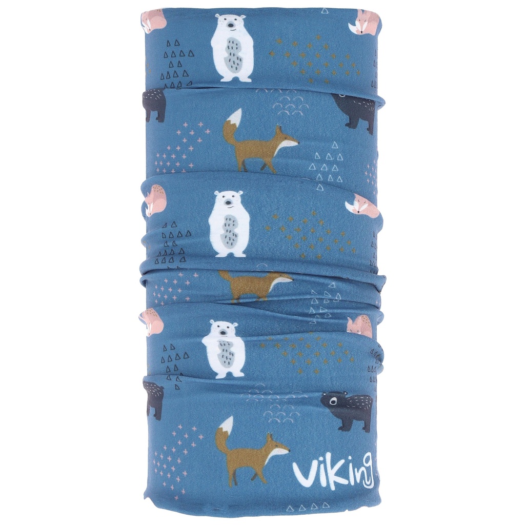 children's scarf viking 4221 Regular Kids gray