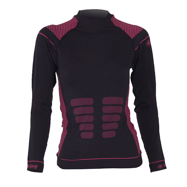 termoprádlo viking Alisa Top black pink