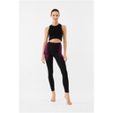 Funktionsunterwäsche Viking Etna nohavice black purple