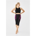 termoprádlo Viking Etna 3/4 nohavice black purpel