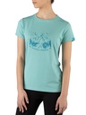 Damen-T-Shirt Viking Lako Bamboo Lady grass green