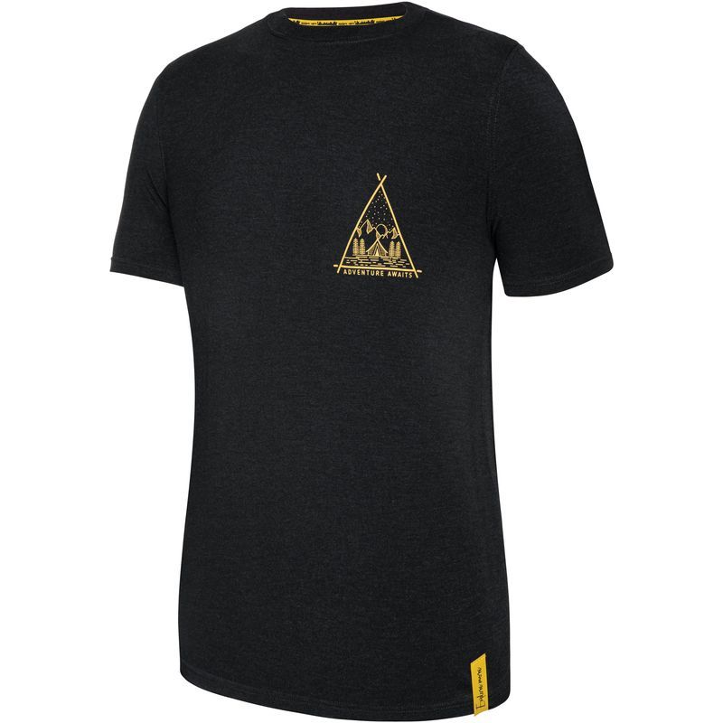men's t-shirt Viking Lenta Bamboo Light Man grey