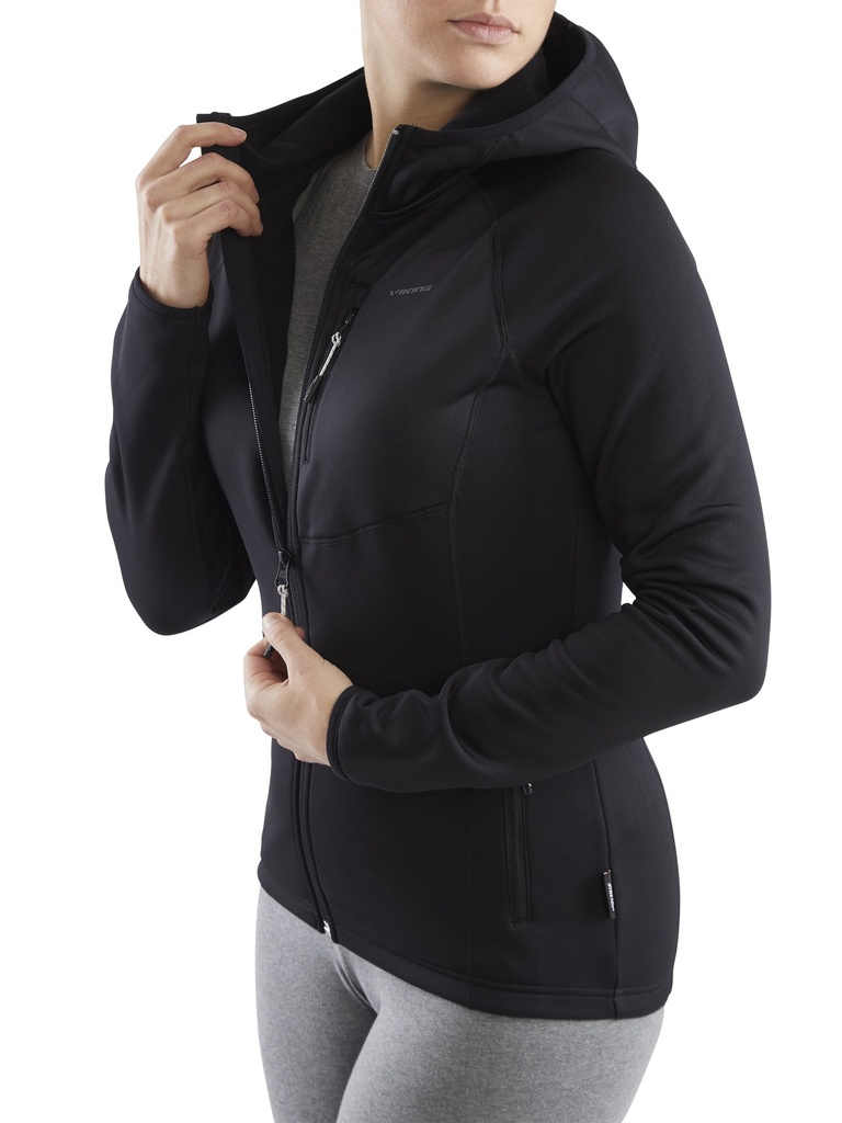 dámska mikina Viking Jukon Lady Hoodie black
