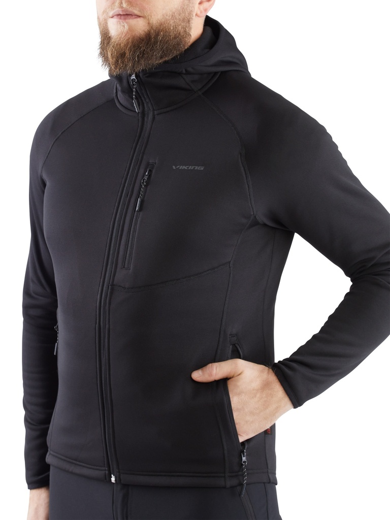 pánska mikina Viking Jukon Man Hoodie black