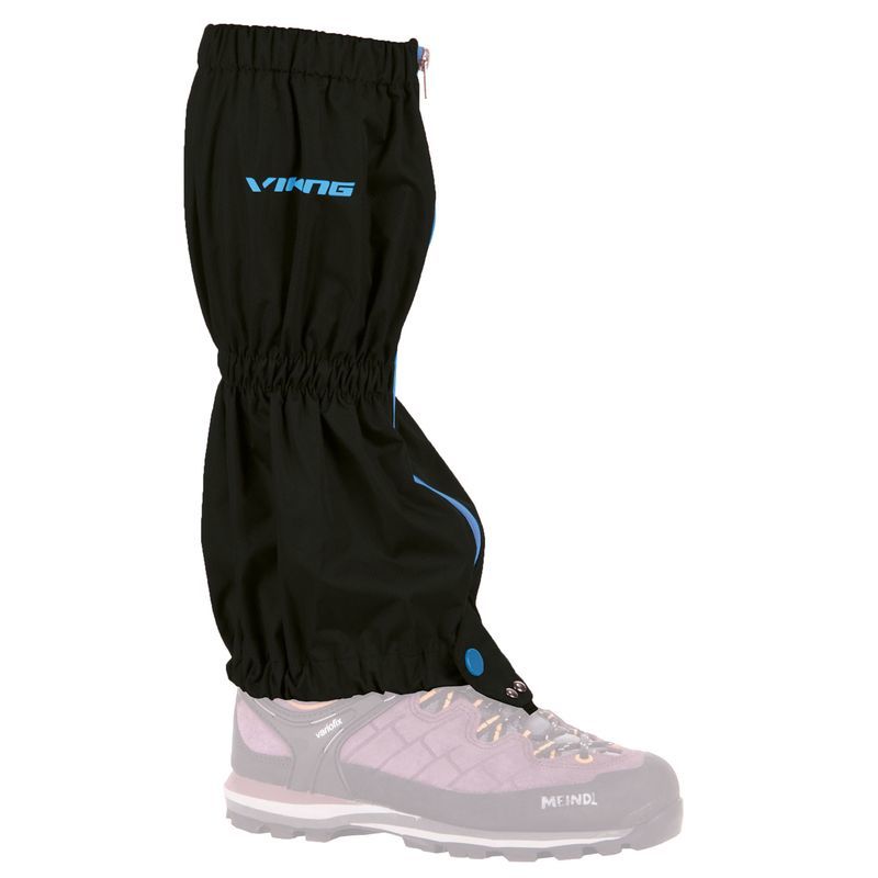 tourist gaiters Viking VOLCANO black/blue