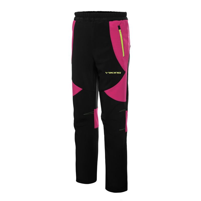 kalhoty Viking Summit jr black pink