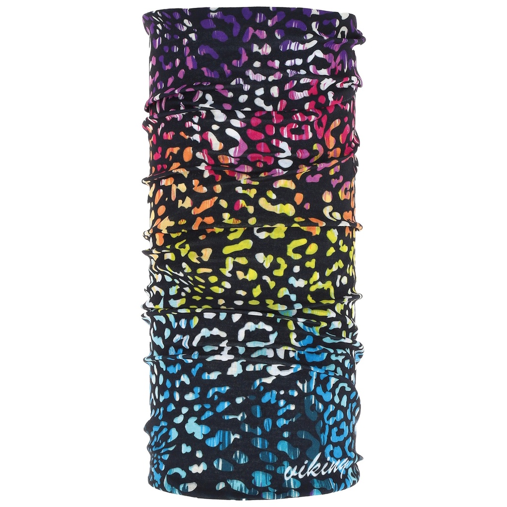 Viking šatka 4656 Regular blue yellow purple