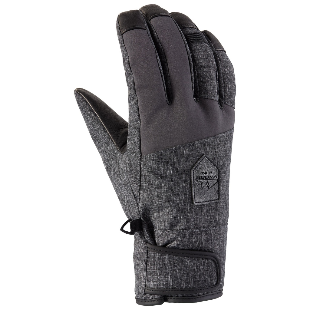 gloves viking Hjort dark gray melange