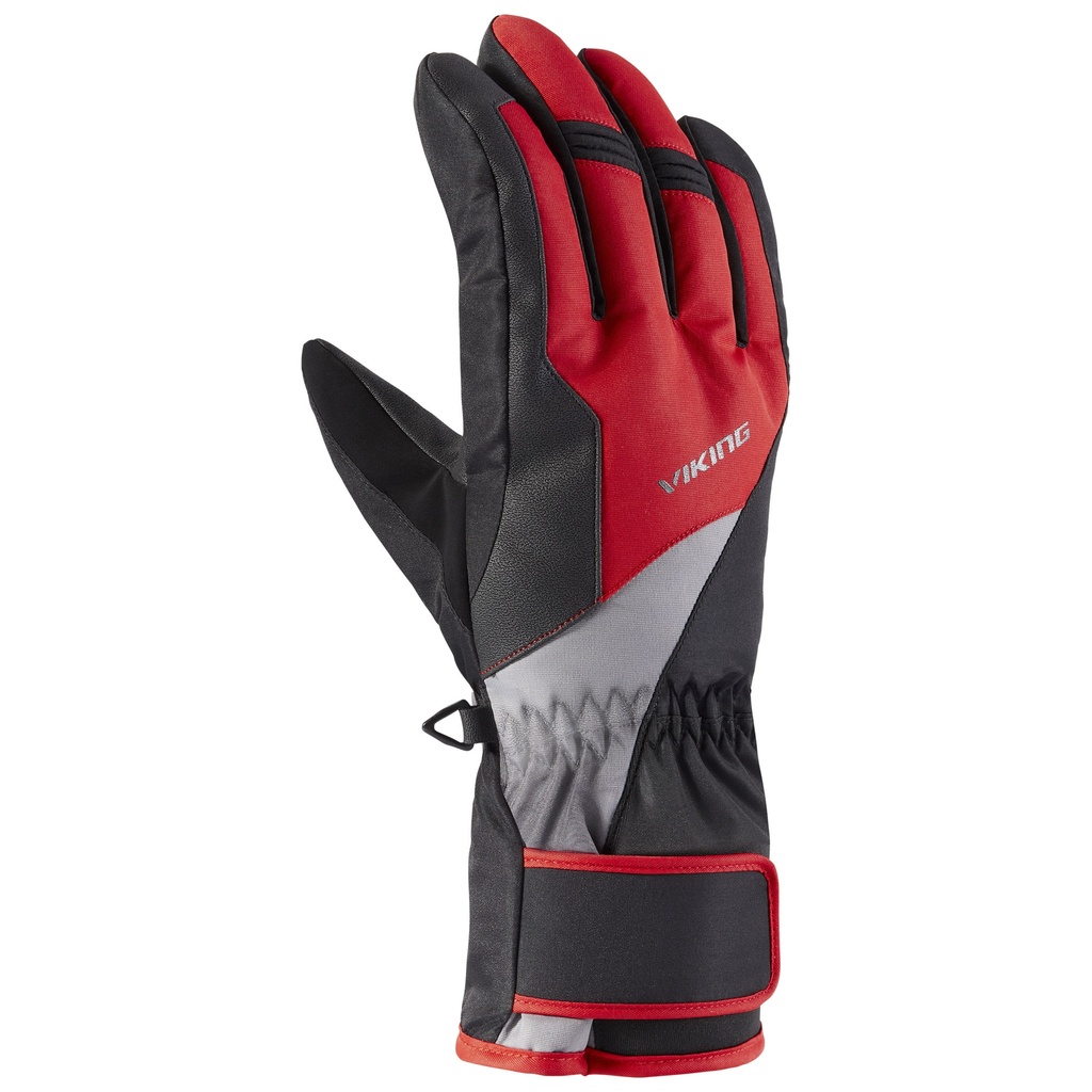 Handschuhe Viking Santo black/red