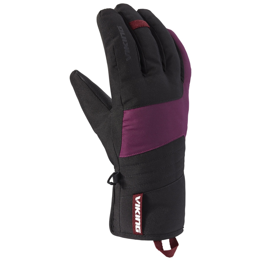 gloves Viking Espada Ski Lady black/fuchsia