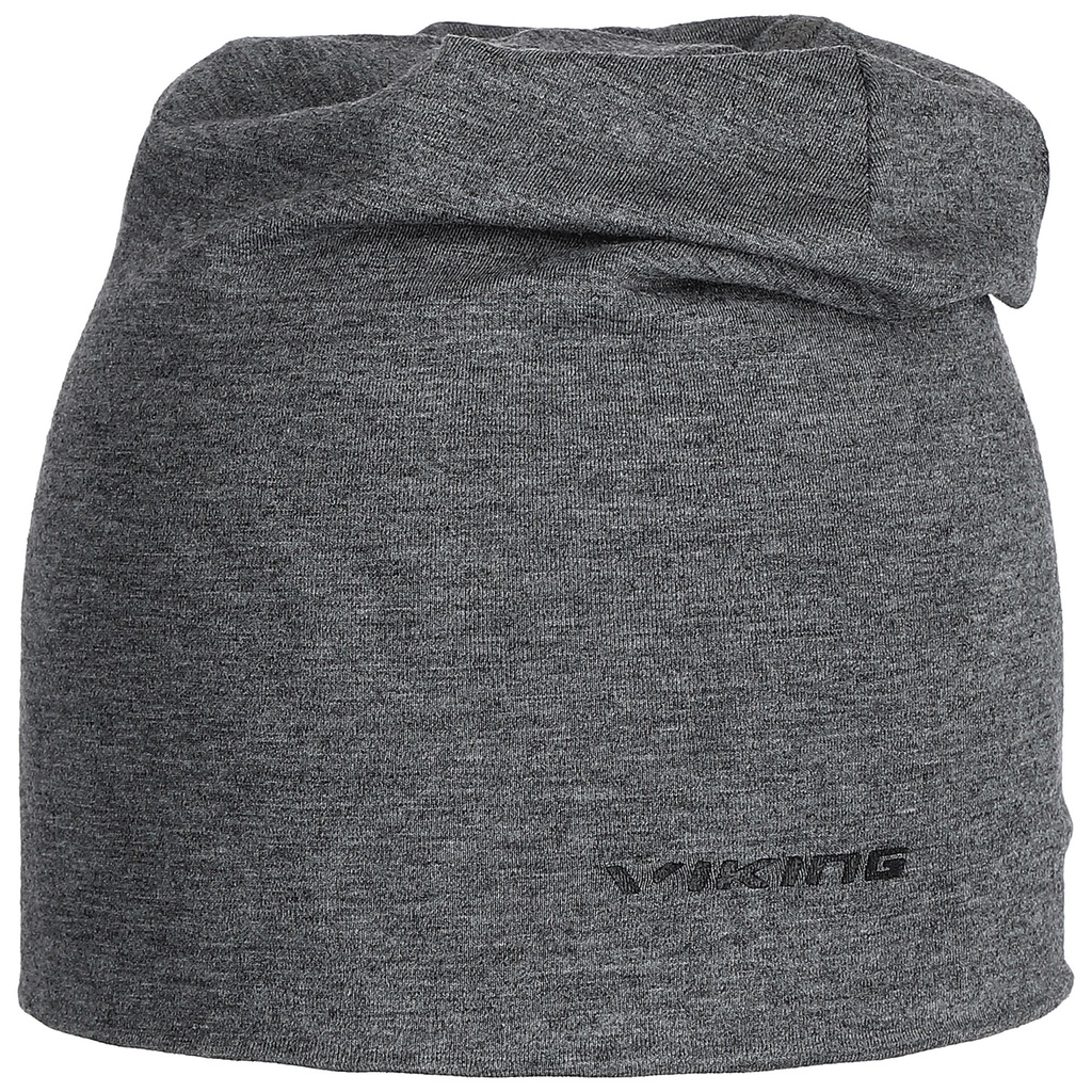 cap viking Aries Bamboo Merino melange gray
