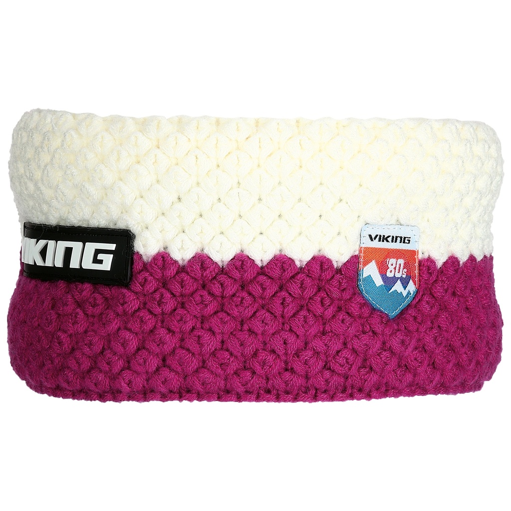 Stirnband Viking Riddle 80´ UNI fuchsia/white