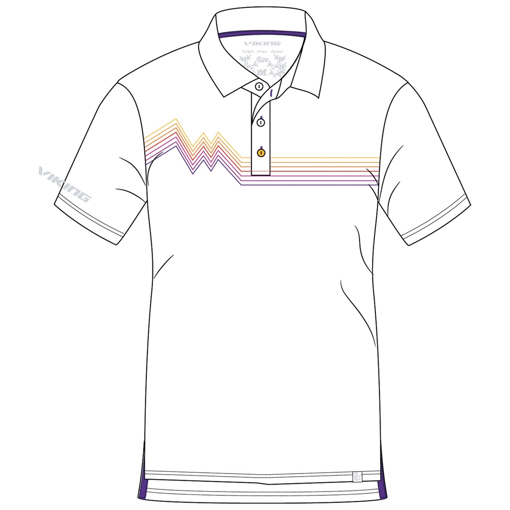T-shirt viking Polo Forever Young Man white