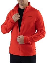 pánska mikina Viking Tesero Polartec Man fiery red