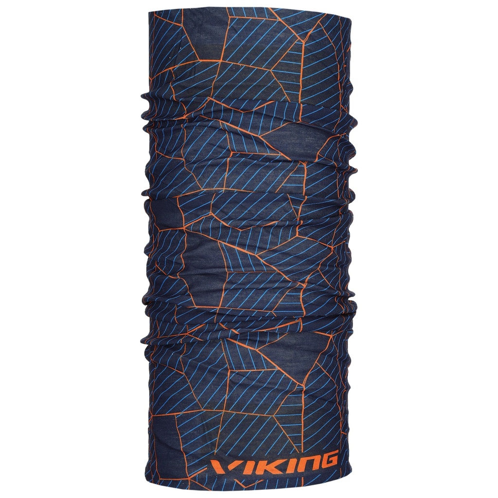 šatka Viking 7125 Polartec Outside navy/orange
