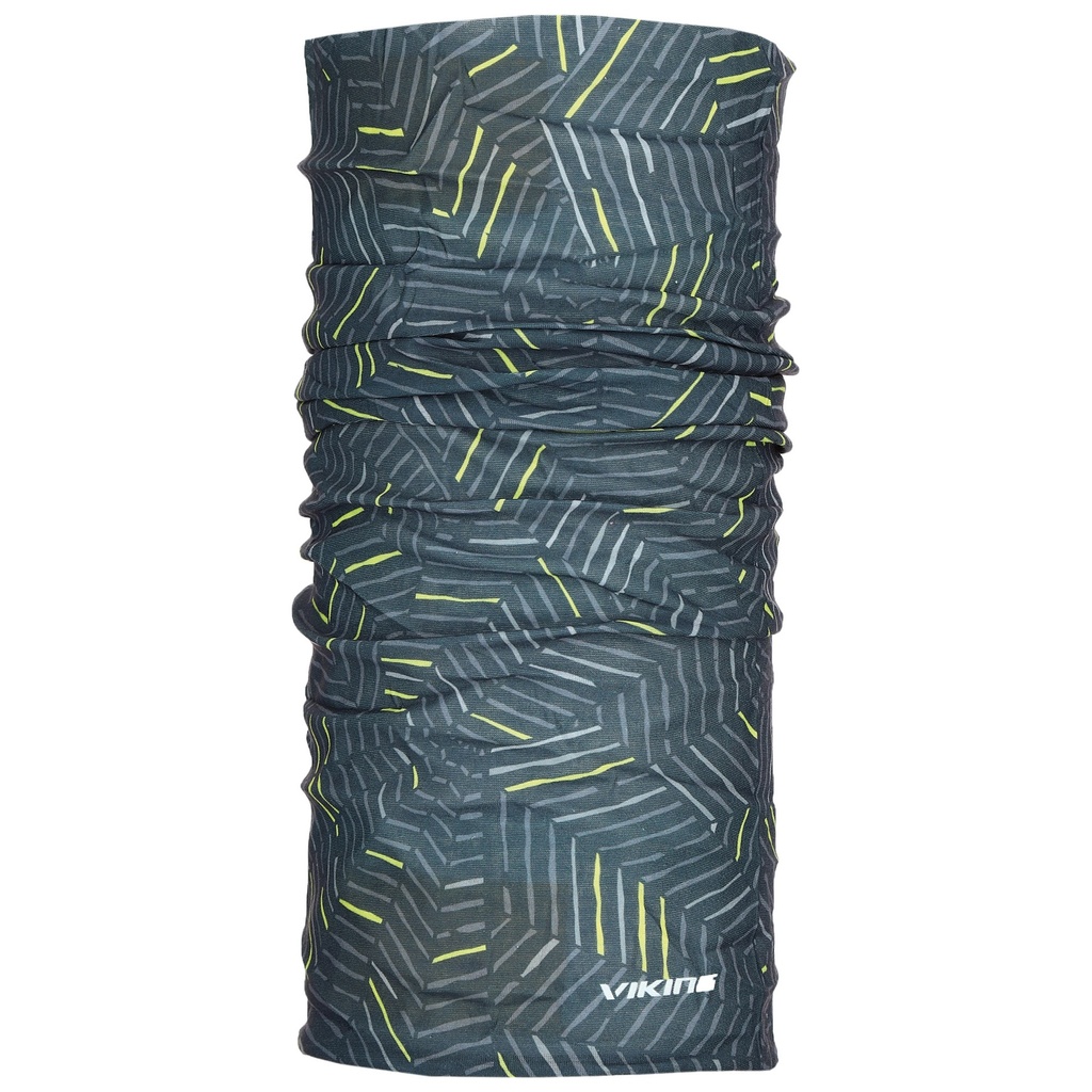šatka Viking 7126 Regular grey/yellow