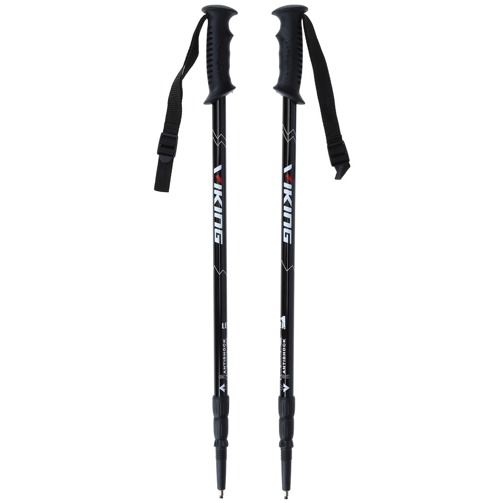 turistické hole Viking Rock Trekking black