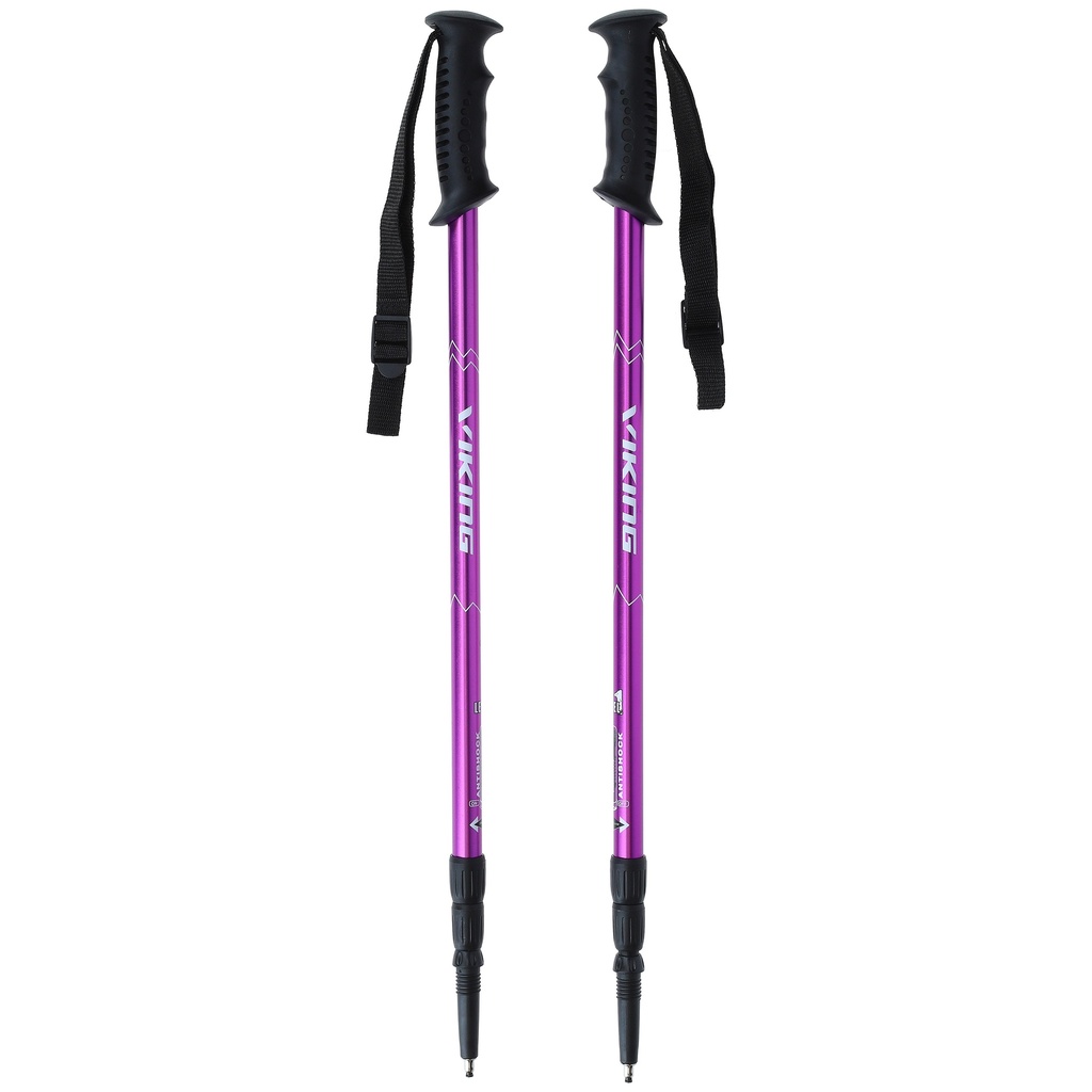 hiking poles viking Rock Trekking pink