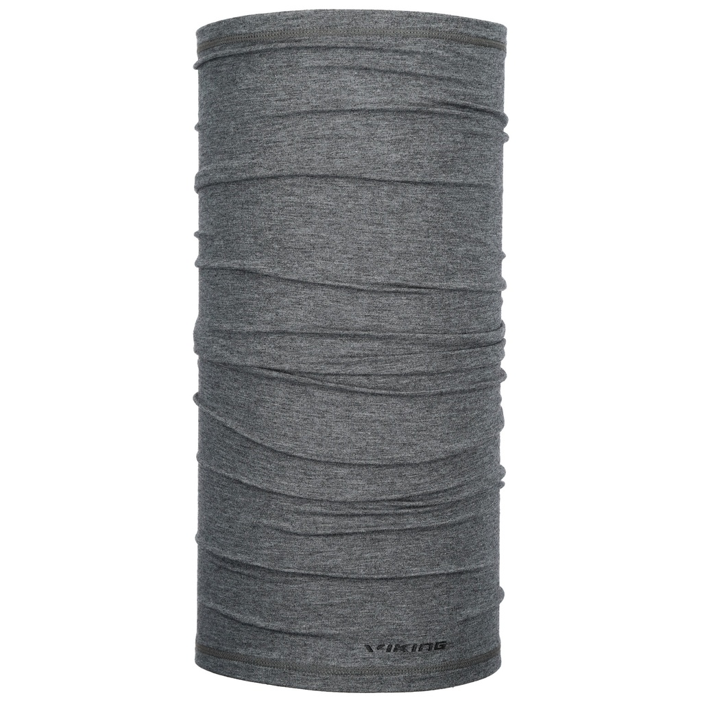 bandana Viking Globe Merino Bamboo grey