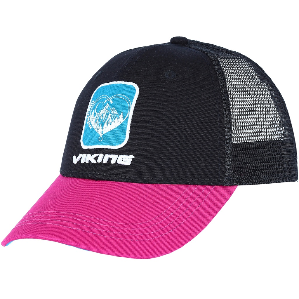 kšiltovka Viking Terra black/fuchsia