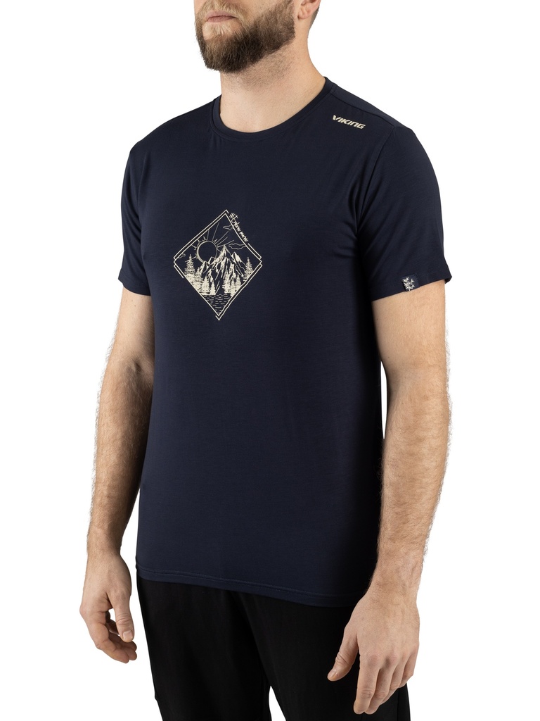 T-Shirt Viking Hopi Man navy