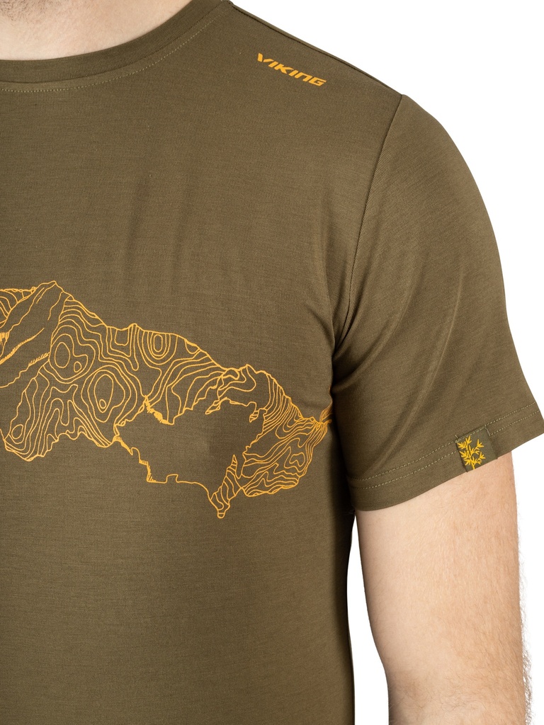 T-shirt Viking Hopi Man olive