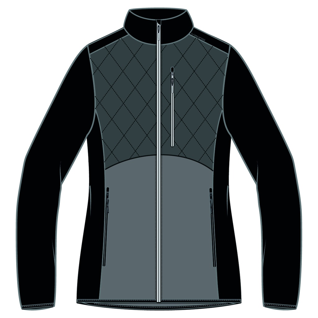 bunda Viking Montana Lady black/grey