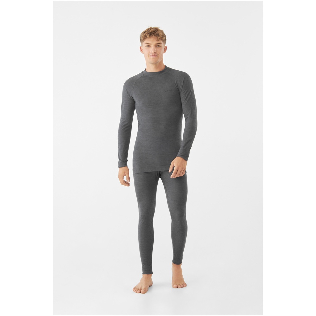 pánské termoprádlo Viking Shuter Man Set Merino Bamboo grey melange