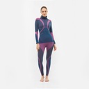 women's thermal underwear Viking Fusion Lady Set blue purple