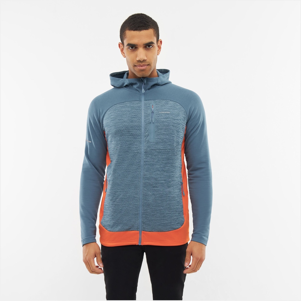 pánska mikina Viking Delmore Man grey/orange