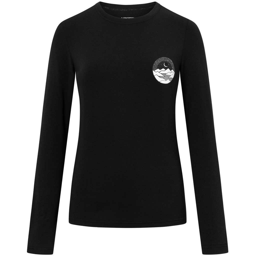 dámske tričko Viking Escalante Lady Longsleeve black