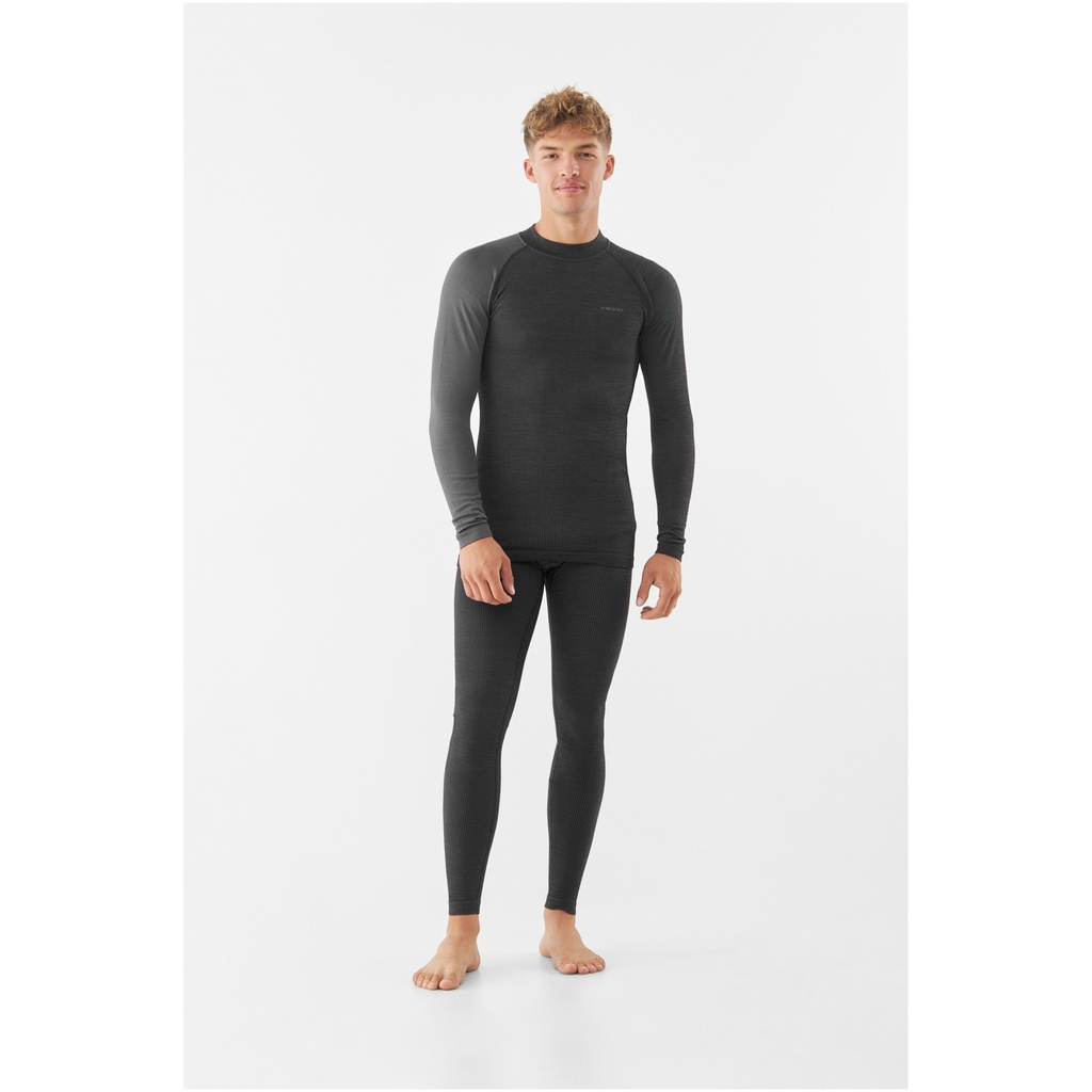 men's thermal underwear Viking Mounti Man Set dark grey melange