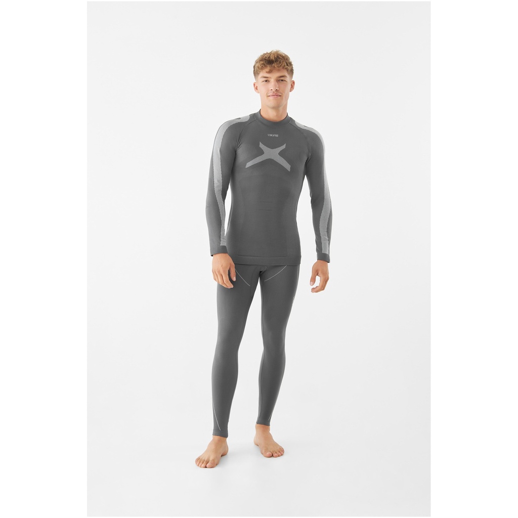 men's thermal underwear viking Primeone Man Set grey