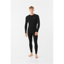 men's thermal underwear Viking Lockness Man set Bamboo black