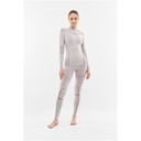 dámske termoprádlo Viking Gaja Turtle Neck Bamboo light grey