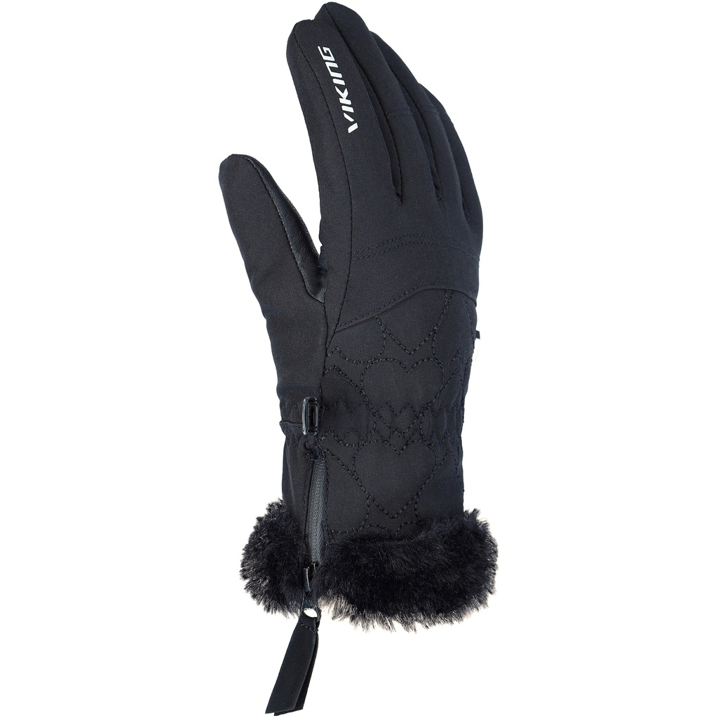 detské rukavice Viking Meris Junior black
