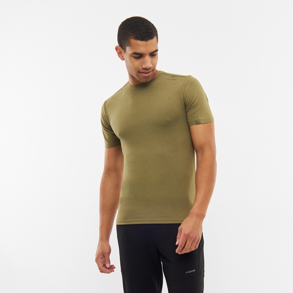 pánske tričko Viking Lenta Bamboo Light Man green