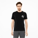 men's t-shirt Viking Lako Bamboo Man black/white