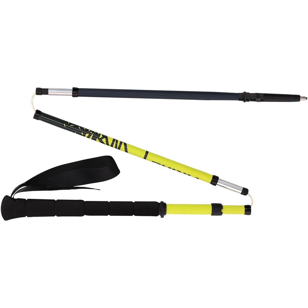 hiking poles viking LICAON FL lime/dark blue