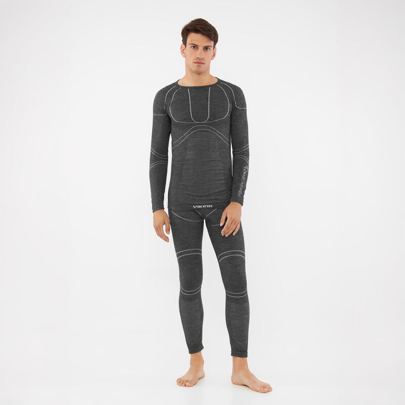 pánské termoprádlo Viking Lan Pro Set dark grey/light grey