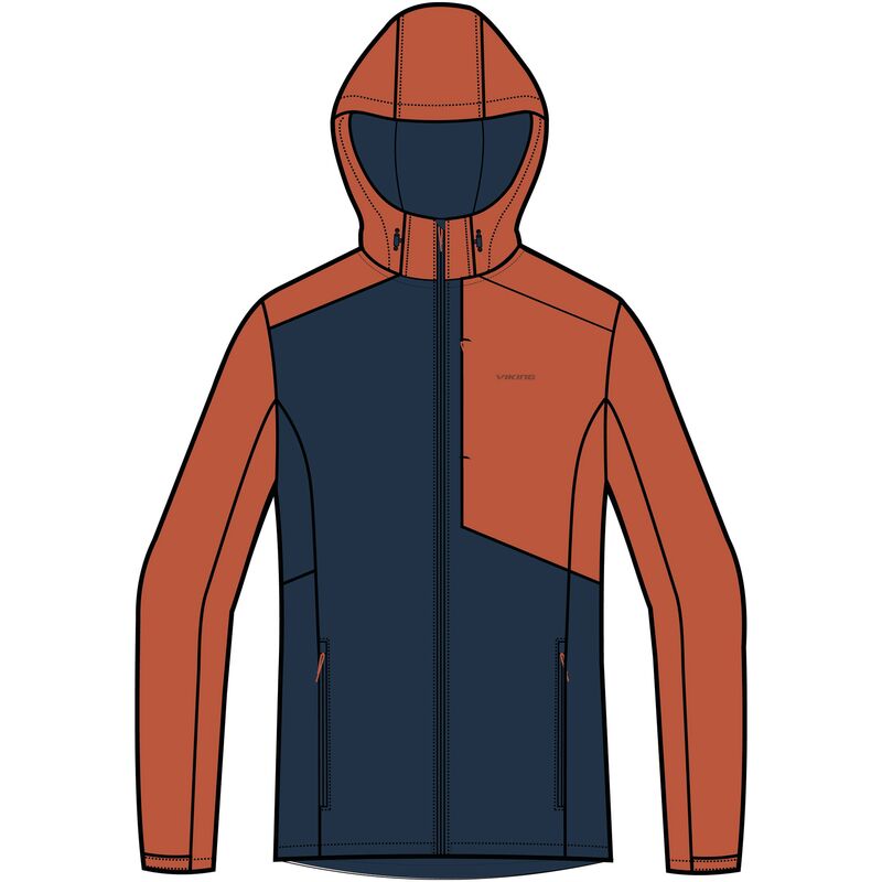 pánska bunda Viking Delber Man navy/orange