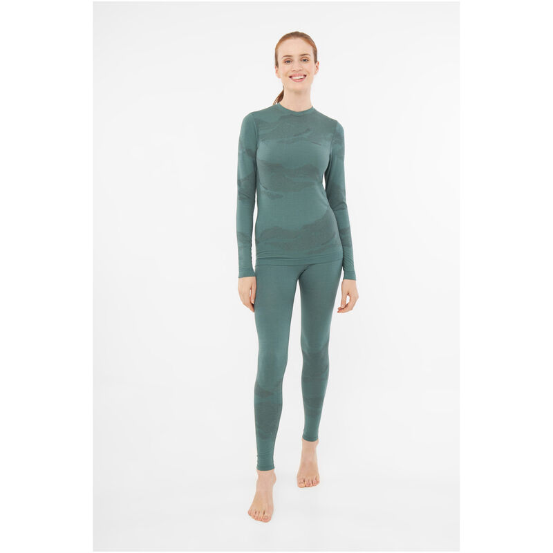 women's thermal underwear Viking Gasher Lady Set green