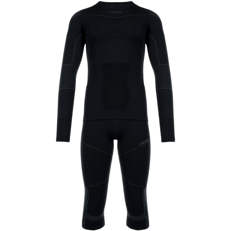 men's thermal underwear viking Gary 3/4 Set black