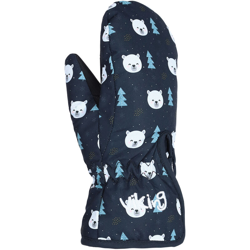 children's gloves Viking Minnis navy/multicolor