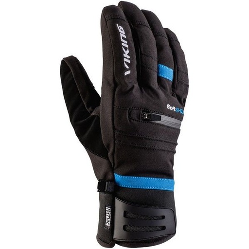 gloves Viking Kuruk black blue