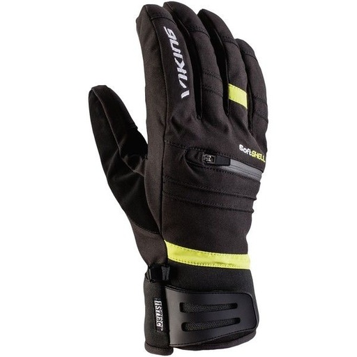 gloves Viking Kuruk black yellow