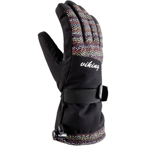 rukavice Viking Tanuka Ski Lady black/purple